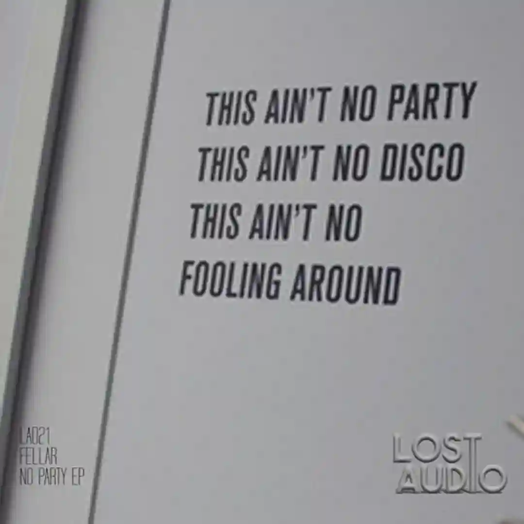 No Party EP cover