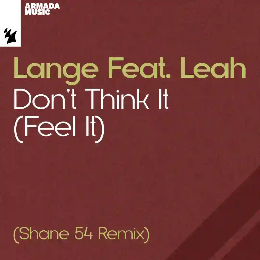 Don't Think It (Feel It) feat. Leah (Shane 54 Extended Remix) cover
