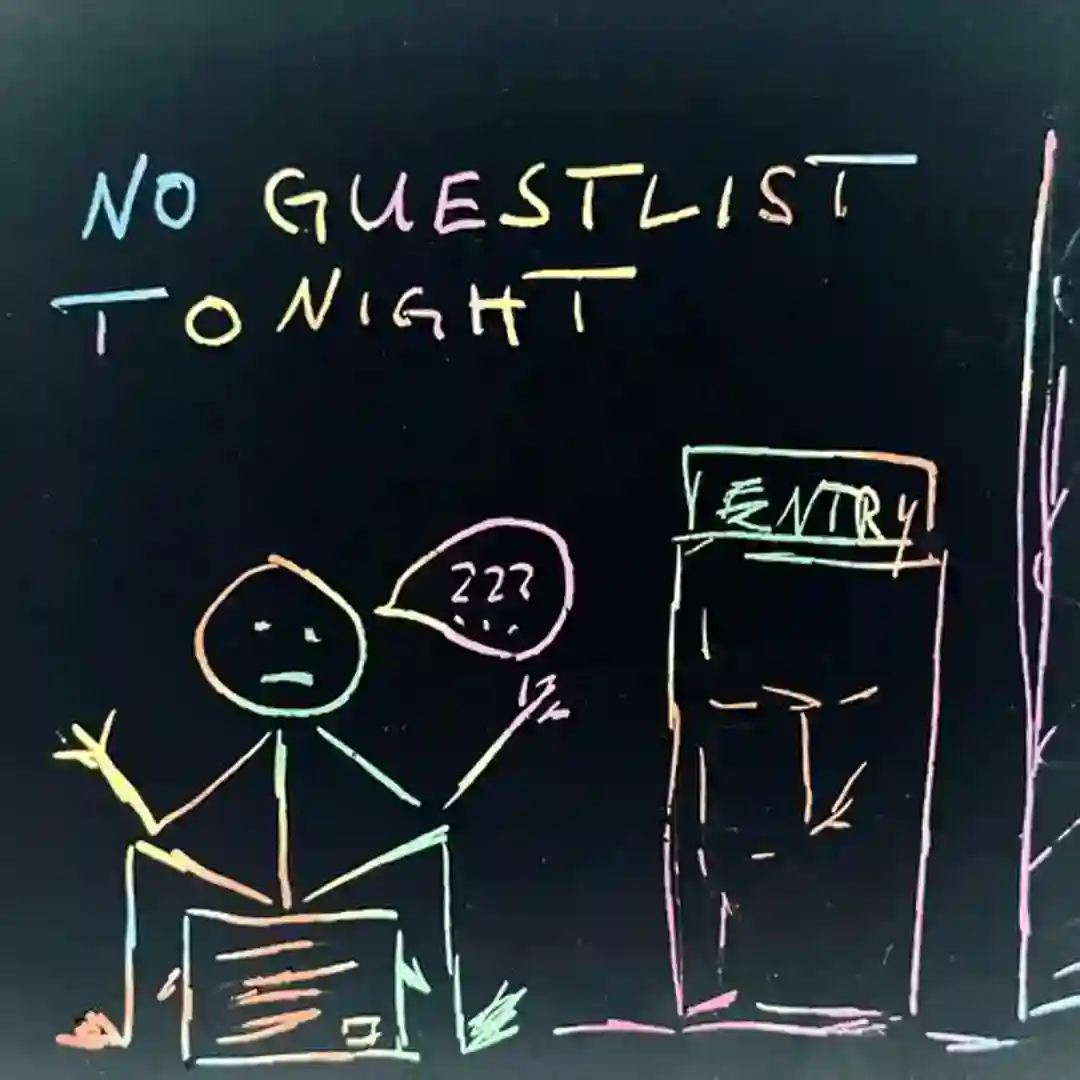 No Guestlist Tonight cover