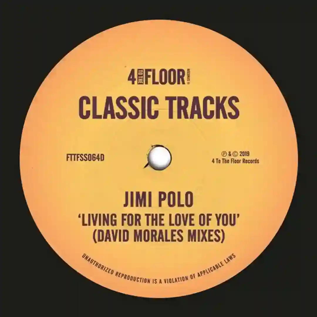 Living For The Love Of You (David Morales Def Instrumental) cover