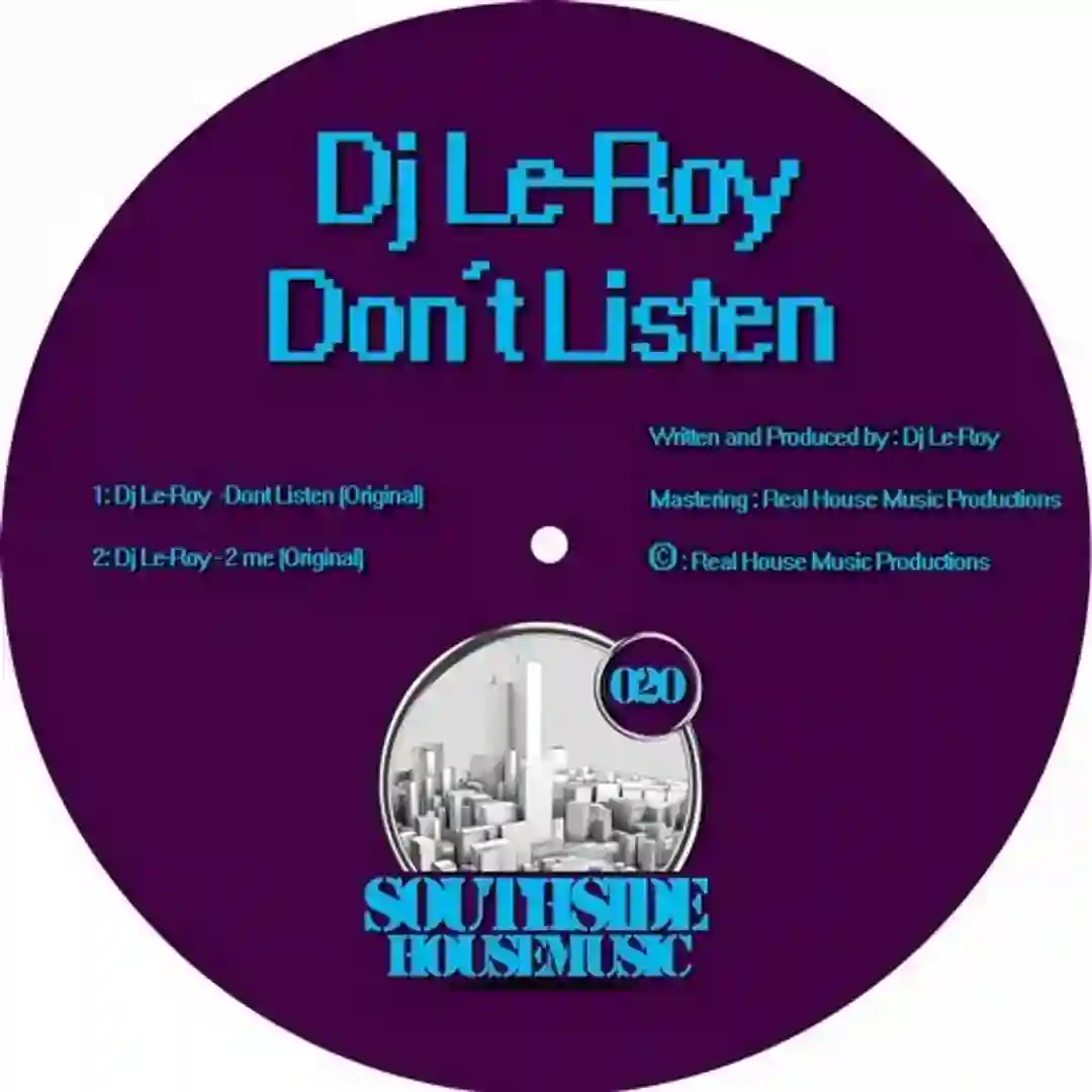 Don't Listen (Original Mix) cover