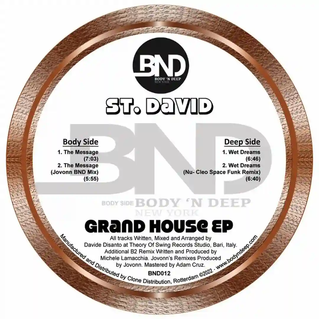 The Message (Jovonn BND Mix) cover