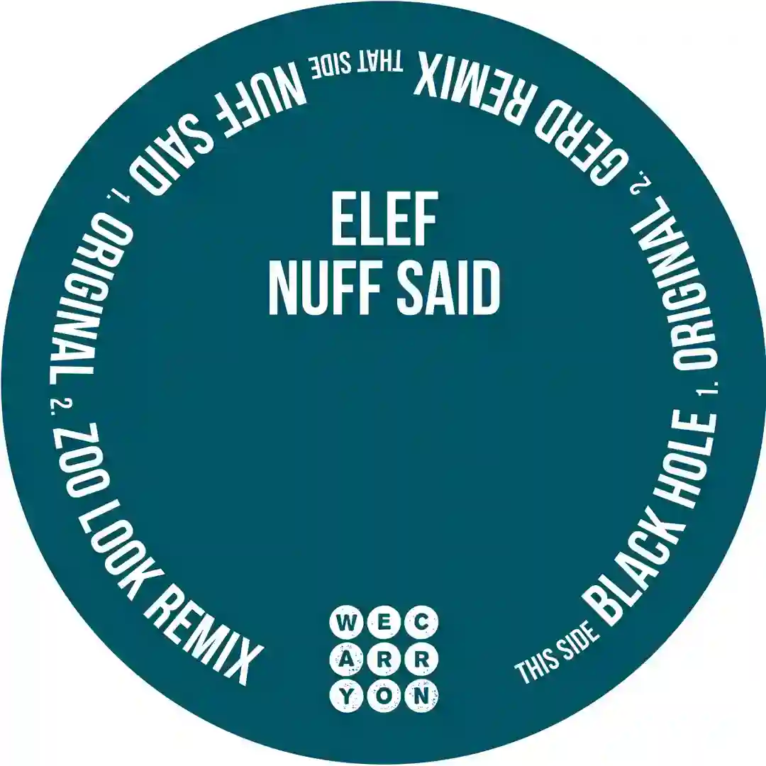 Nuff Said (Zoo Look Remix) cover