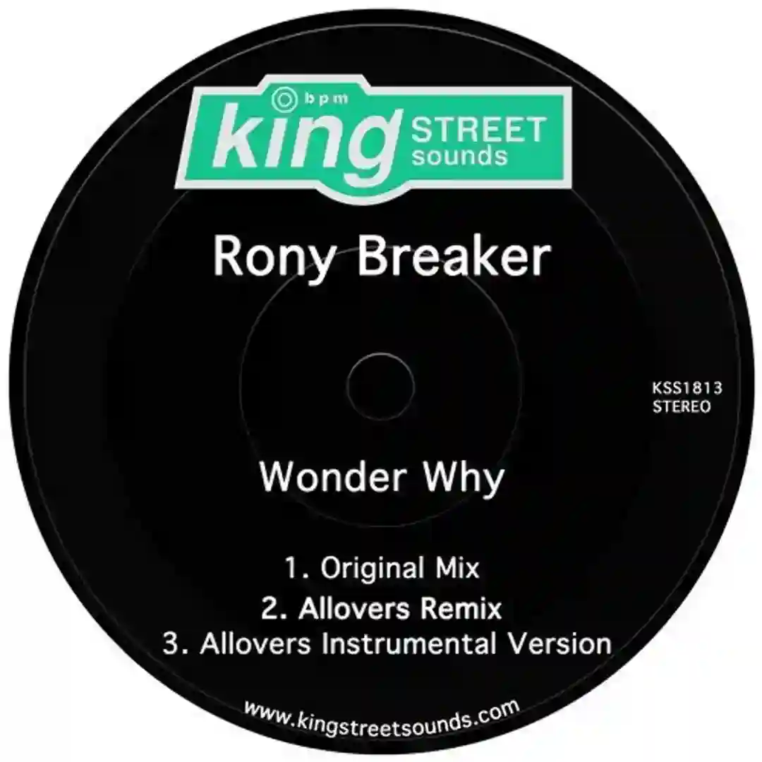 Wonder Why (Allovers Instrumental Version) cover