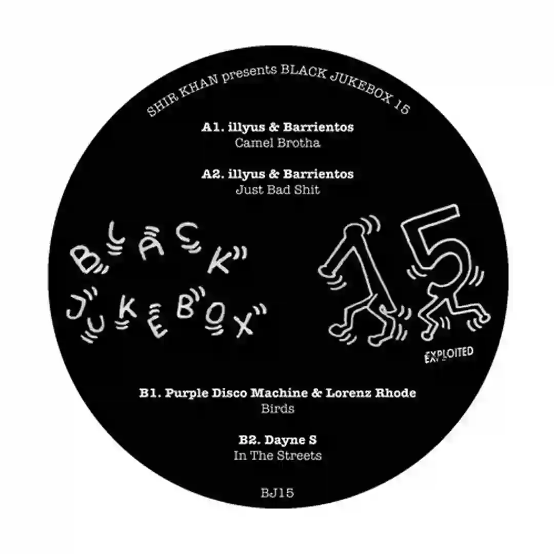 Shir Khan Presents Black Jukebox 15 cover