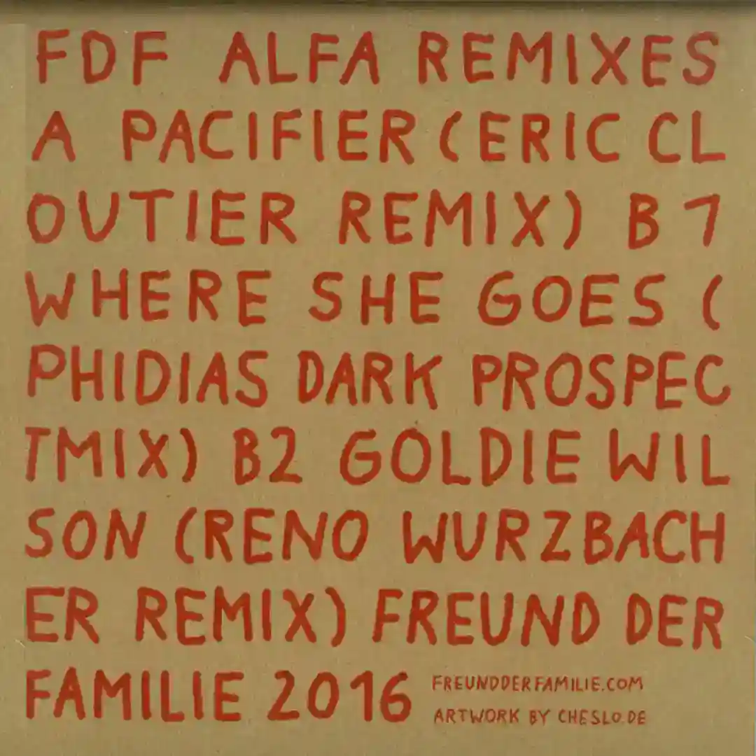 Alfa Remixes #3 cover