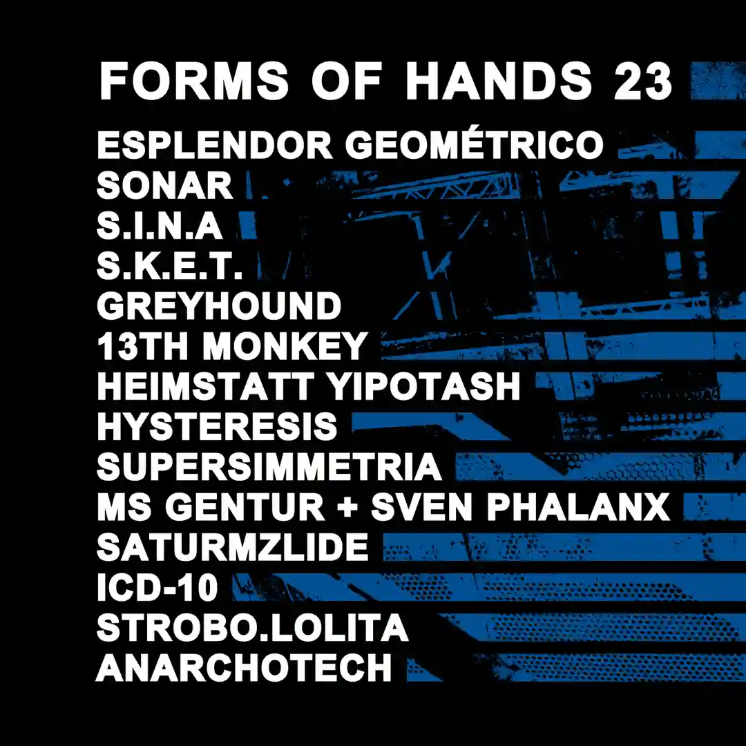 FORMS OF HANDS 23 cover