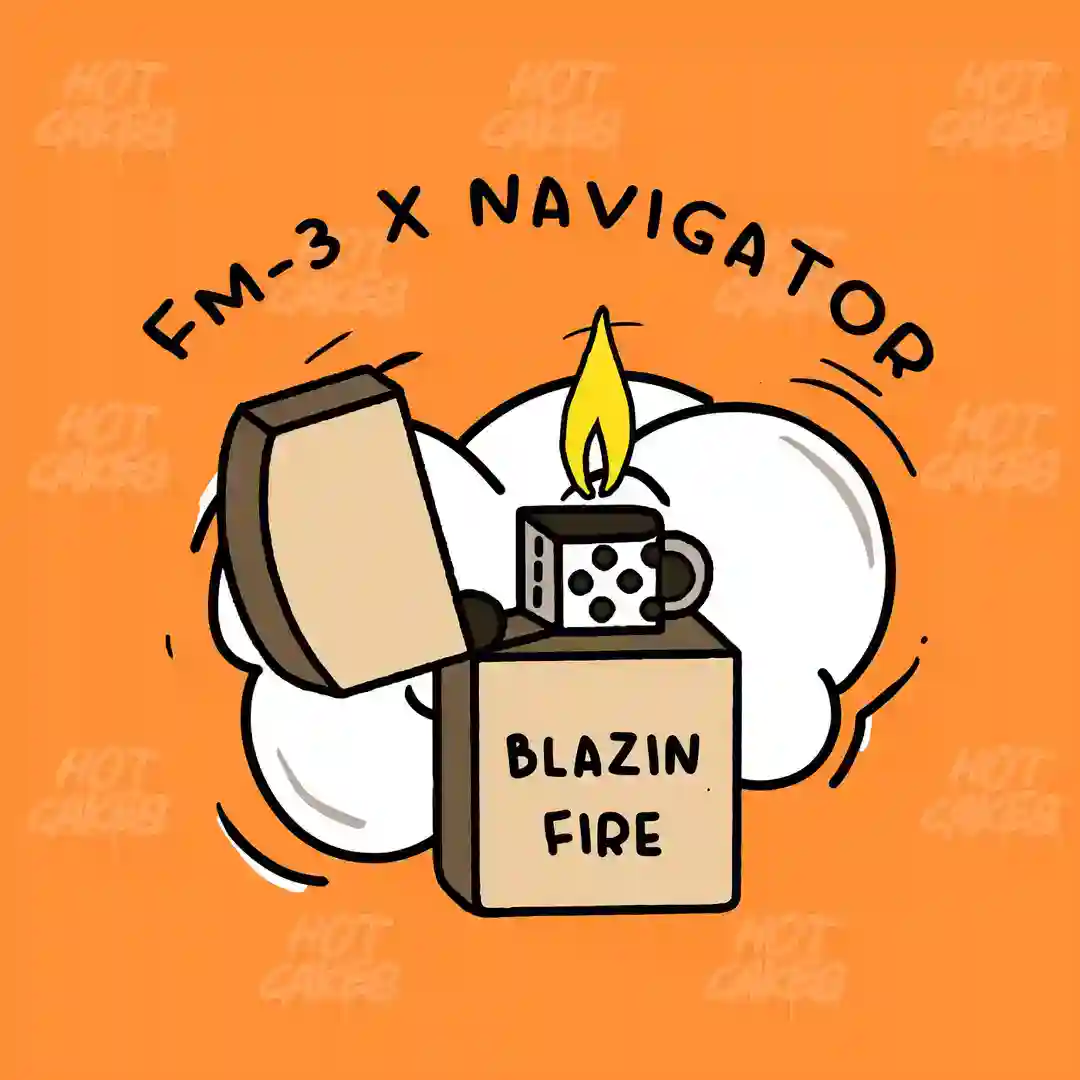 Blazin Fire (Original Mix) cover