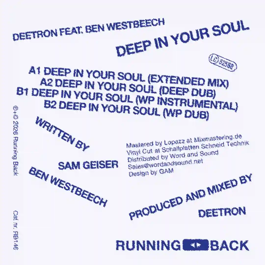 Deep In Your Soul (Extended Mix) cover