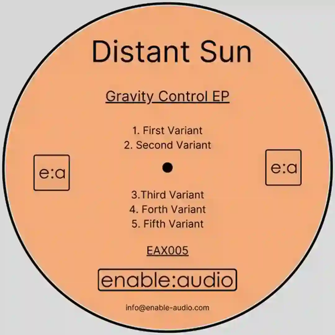 Gravity Control cover