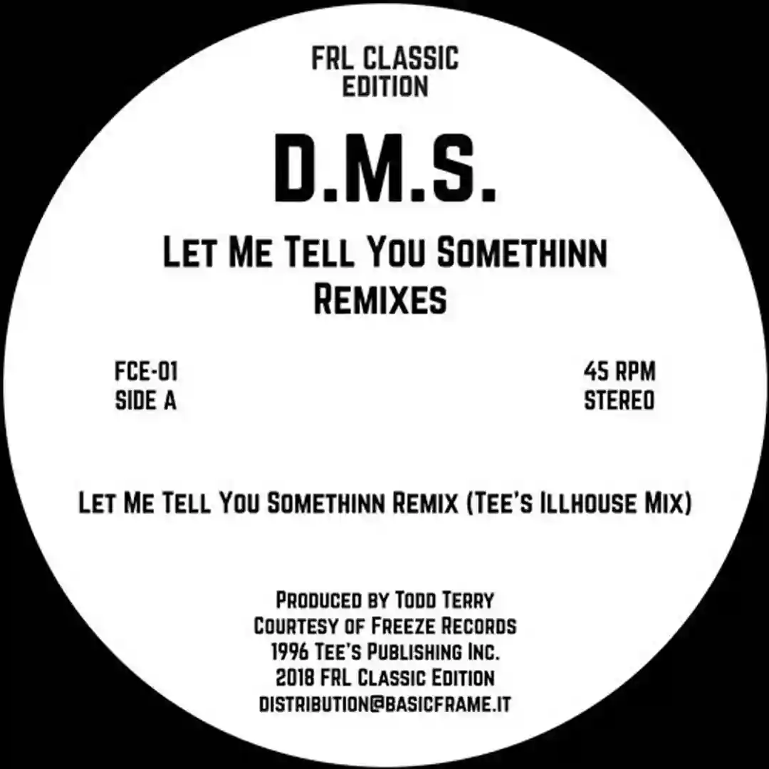 Let Me Tell You Somethinn (Tee's Frozen Dub) cover