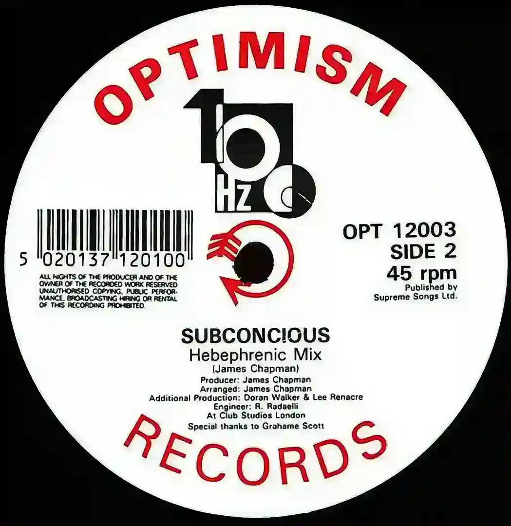 Subconcious (Hebephrenic Mix) cover