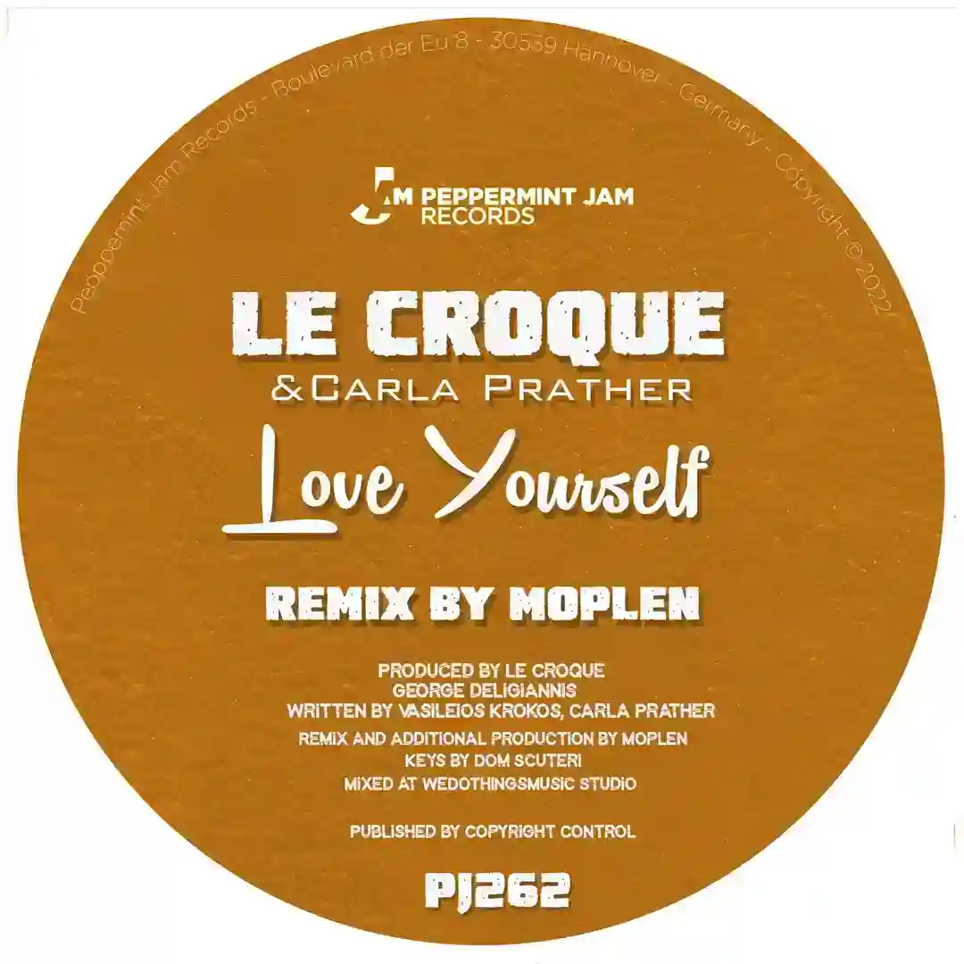 Love Yourself (Moplen Disco 3000 Remix) cover