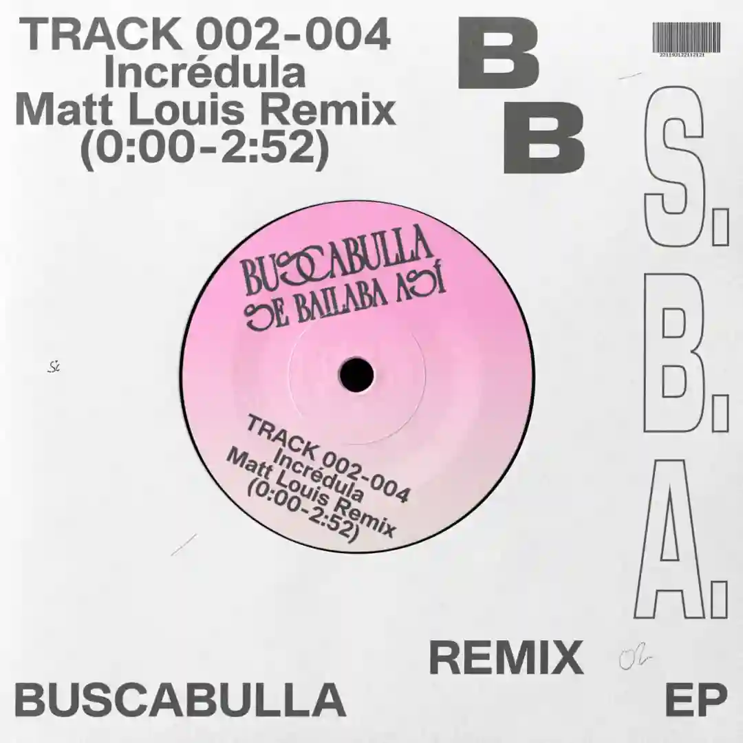 Incrédula - Matt Louis Remix cover