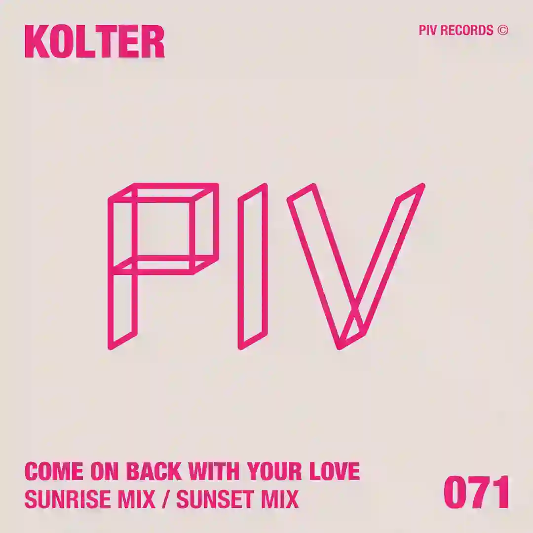 Come On Back With Your Love (Sunset Mix) cover