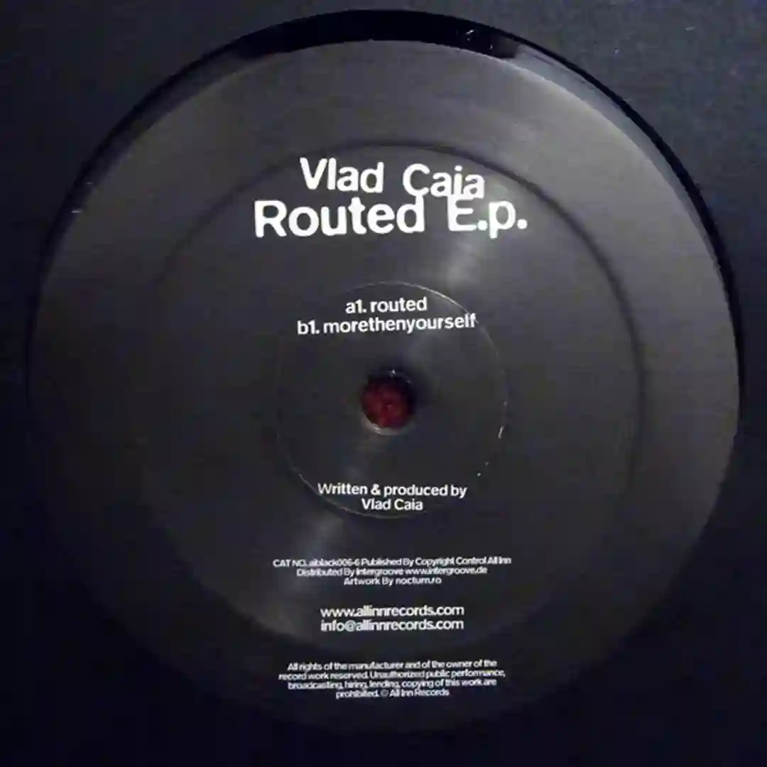 Routed E.p. cover