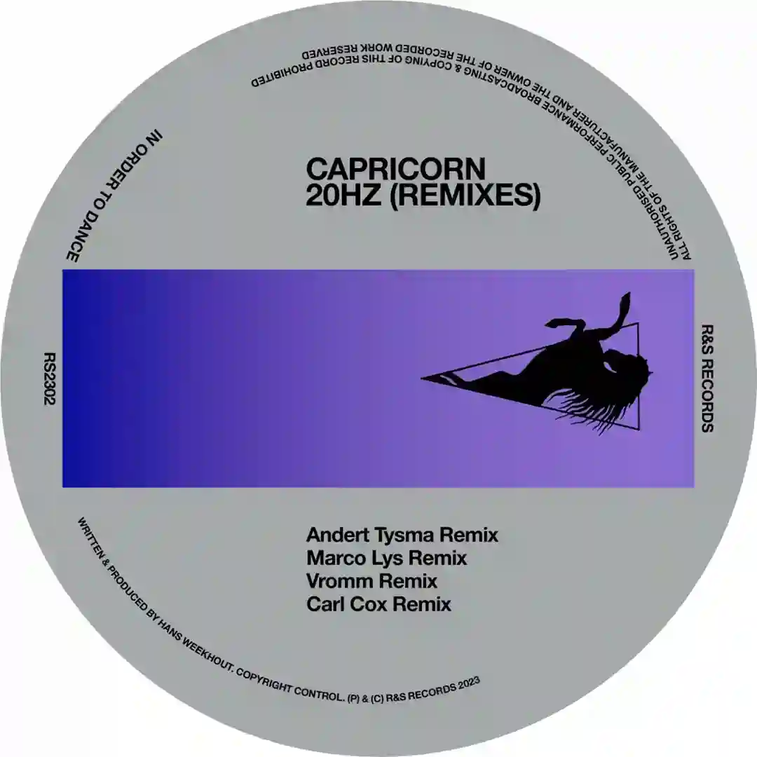 20HZ (Carl Cox Remix) cover