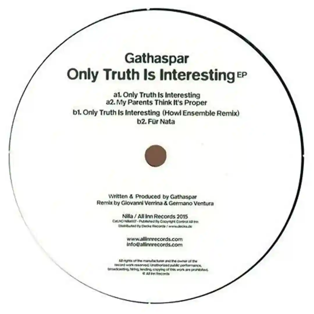 Only Truth Is Interesting Ep cover