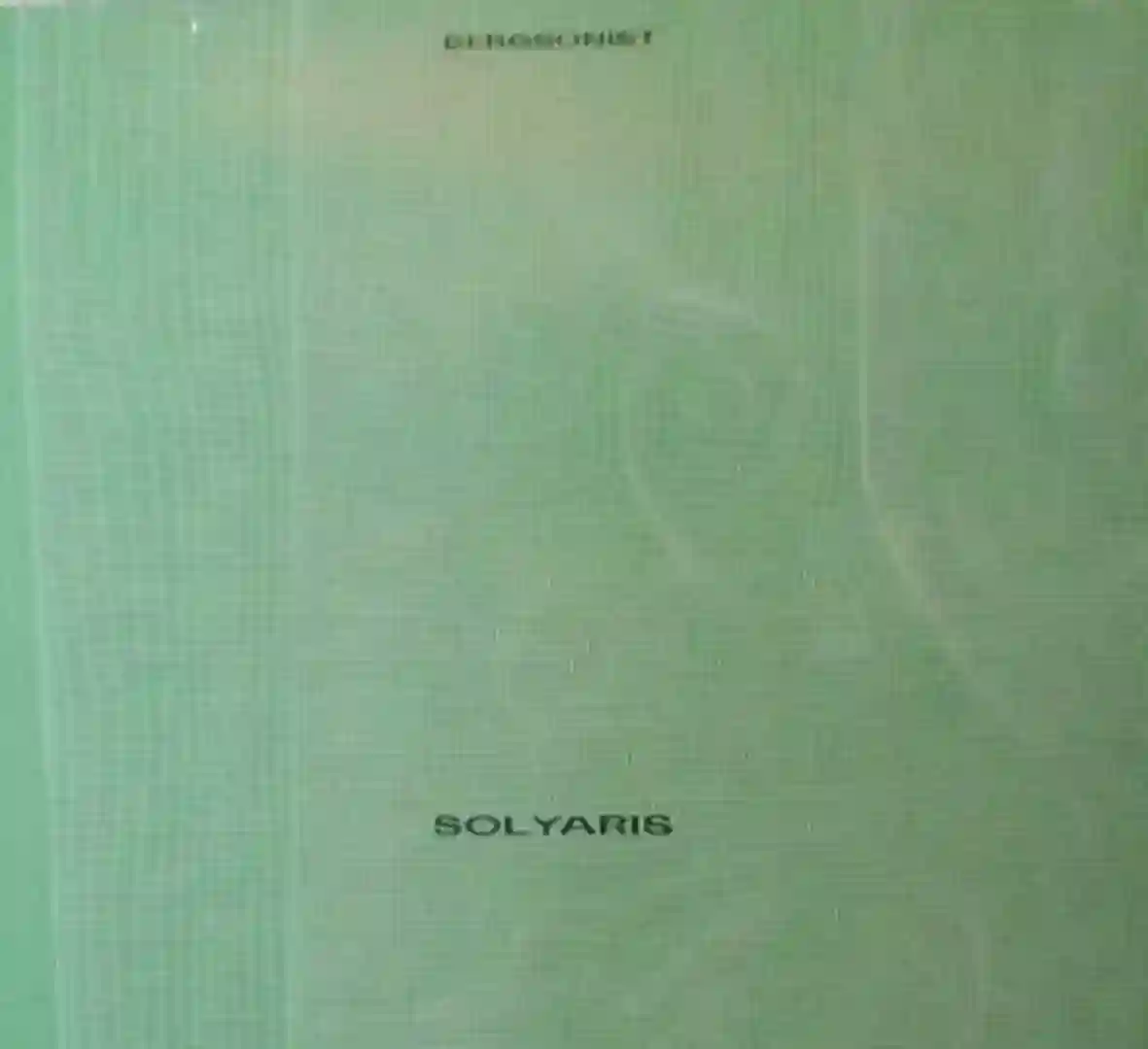 Solyaris cover
