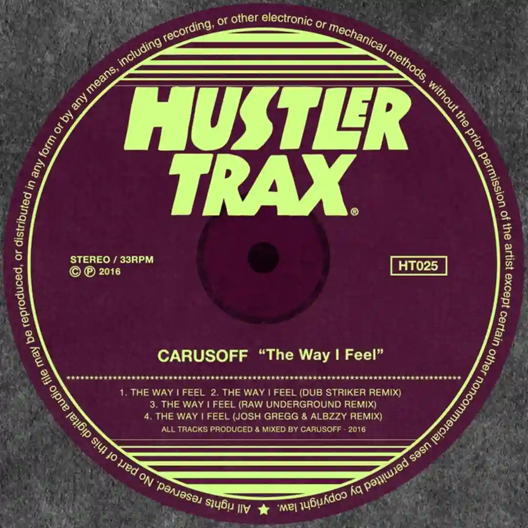 The Way I Feel (dub Striker remix) cover