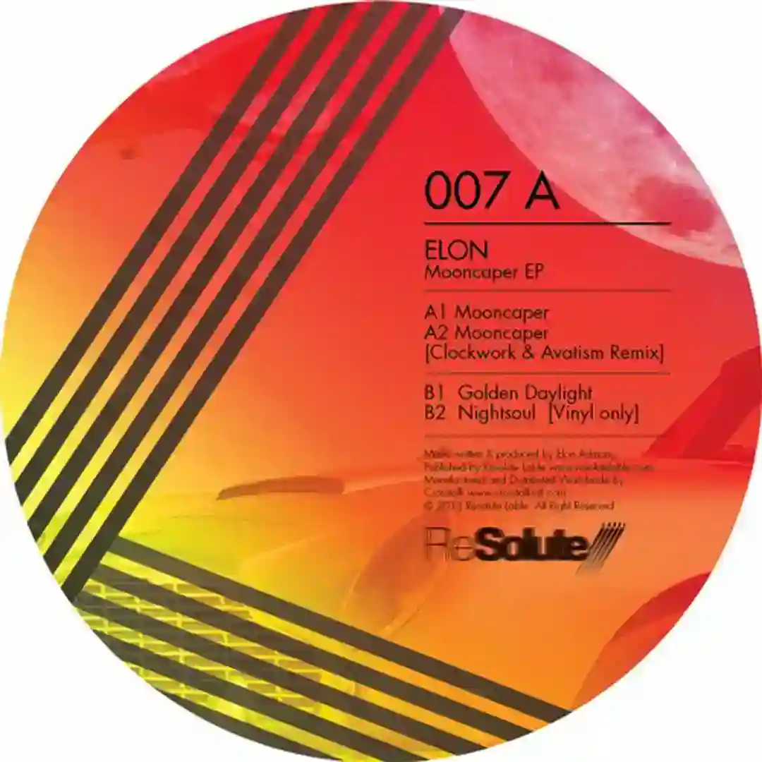 Mooncaper EP (+Avatism & Clockwork C-W Remix) cover
