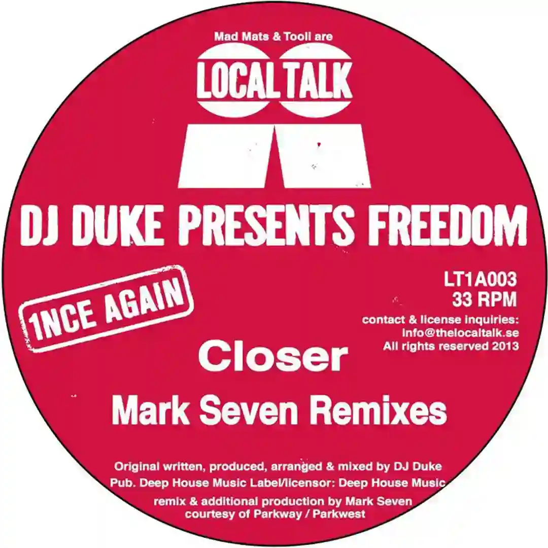 Closer (Mark Seven so Close Mix) cover