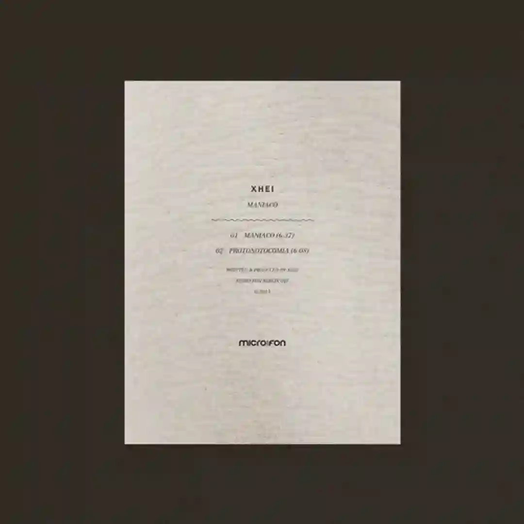 Maniaco cover