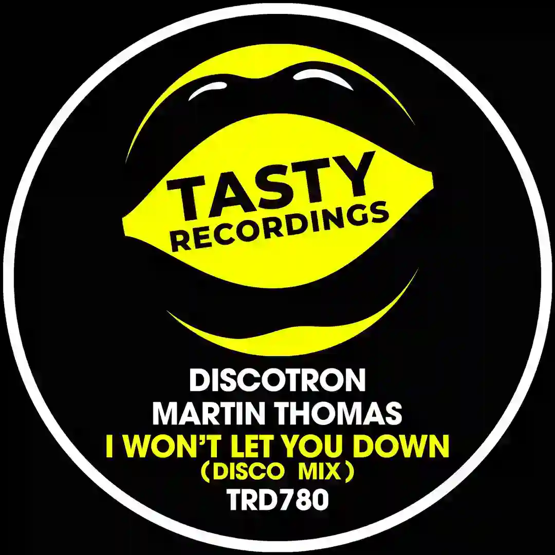 I Won't Let You Down (Extended Disco Dub Mix) cover