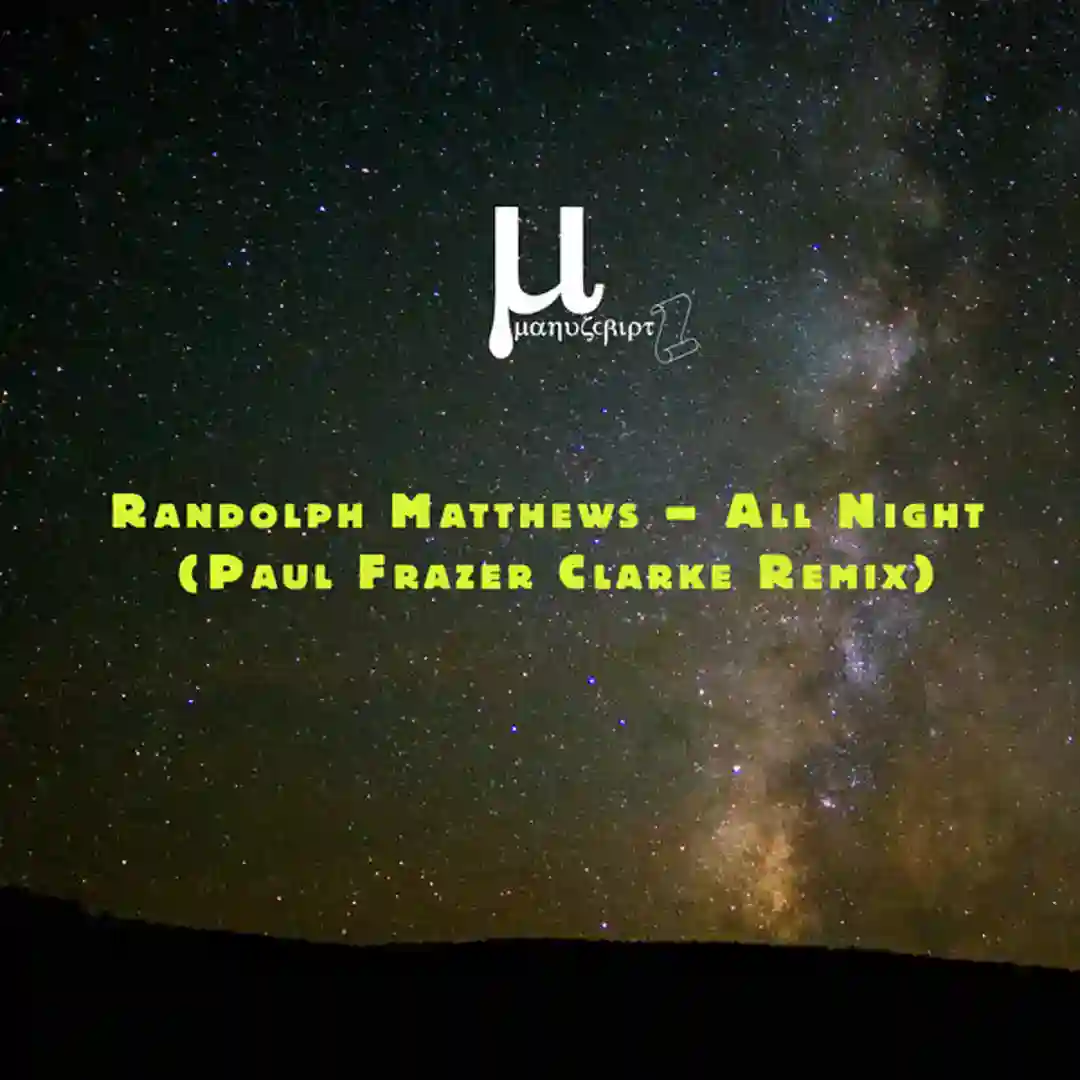 All Night (Paul Frazer Clarke remix) cover
