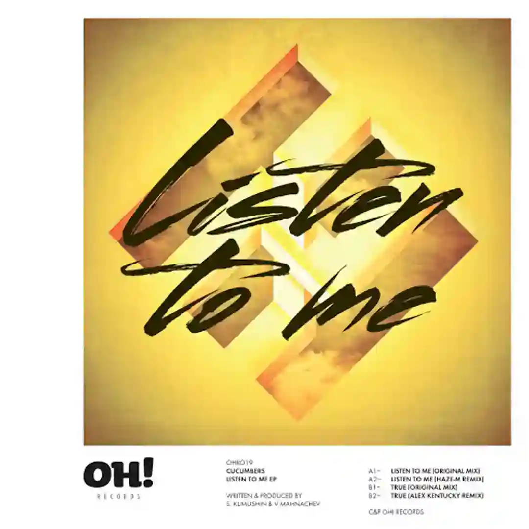 Listen To Me (Original Mix) cover