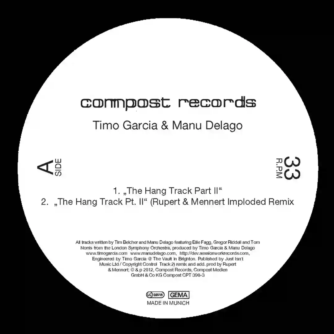 The Hang Track Pt II (Rupert & Mennert Imploded Remix) cover