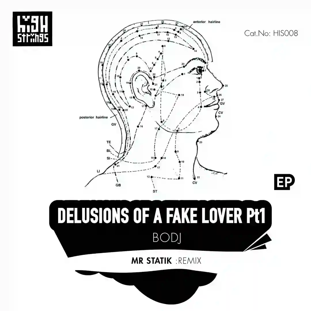 Delusions Of A Fake Lover EP Pt.1 HIS008 cover