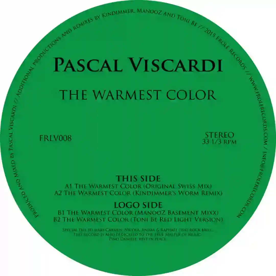 The Warmest Color (Original Mix) cover