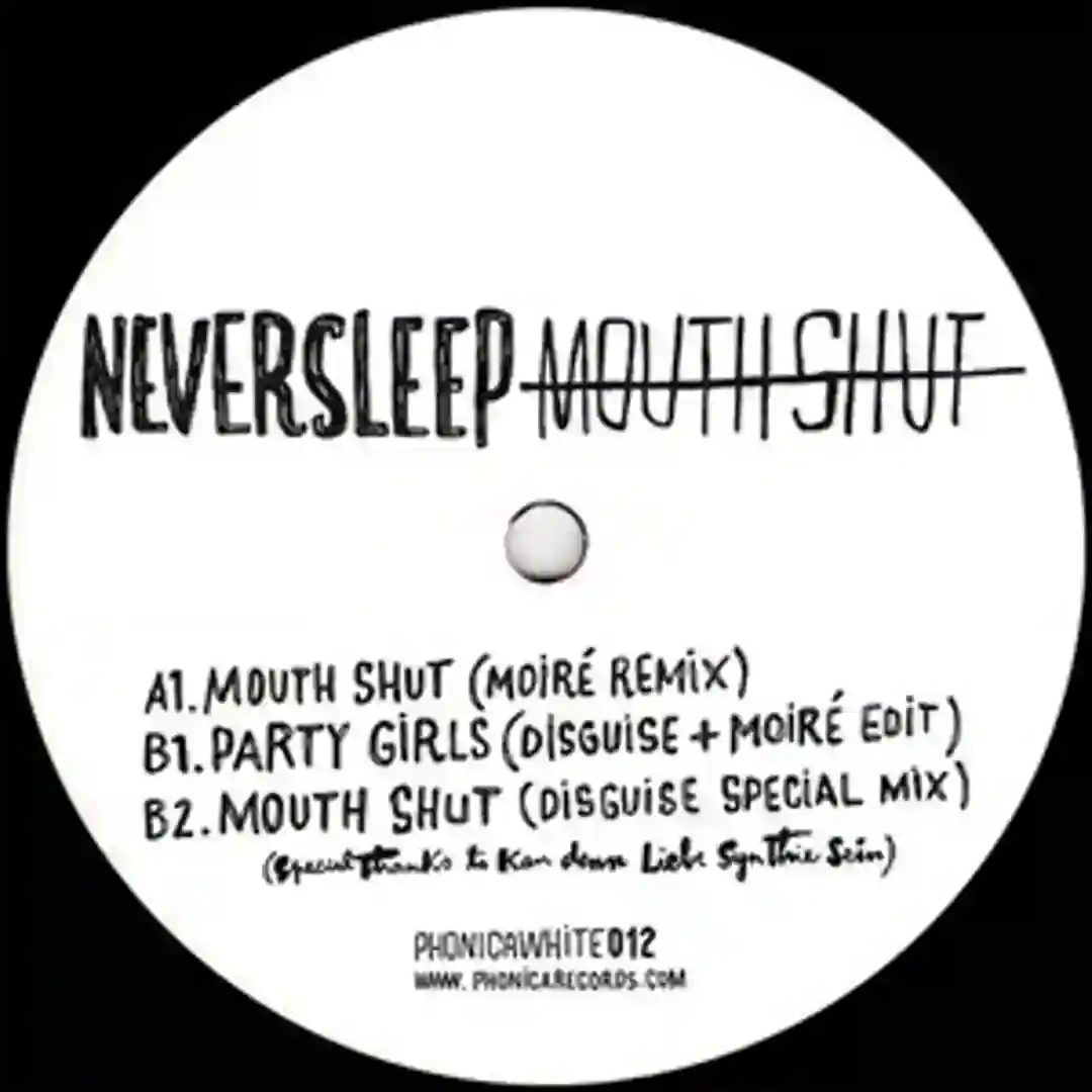 Mouth Shut (Moire remix) cover